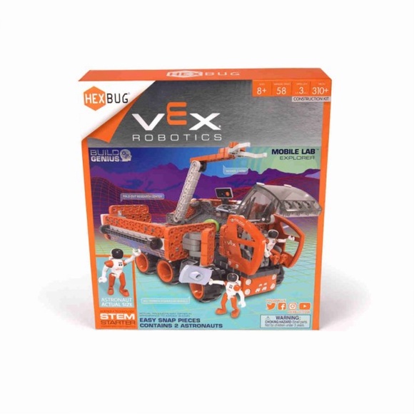 HEX Bug MOBILE LAB EXPLORER Vex Robotics NEW - Picture 1 of 8